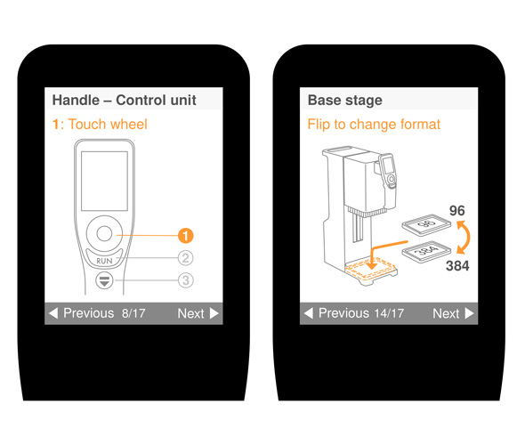 Mini 96 Interface: Beispiel Tutorial